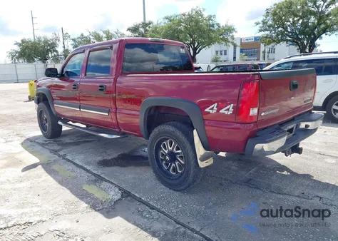 2005 Chevrolet Silverado 2500Hd Lt из США, поврежденный, VIN 1GCHK23295F902740